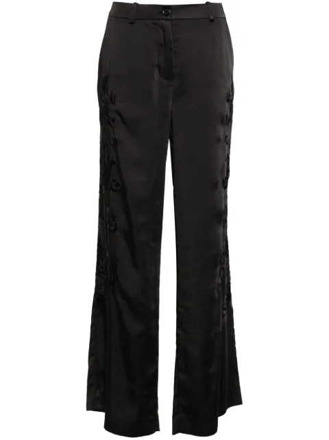P.A.R.O.S.H. dragon-embroidered straight trousers