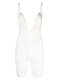 SPANX Suit Your Fancy Plunge low-back bodysuit - White