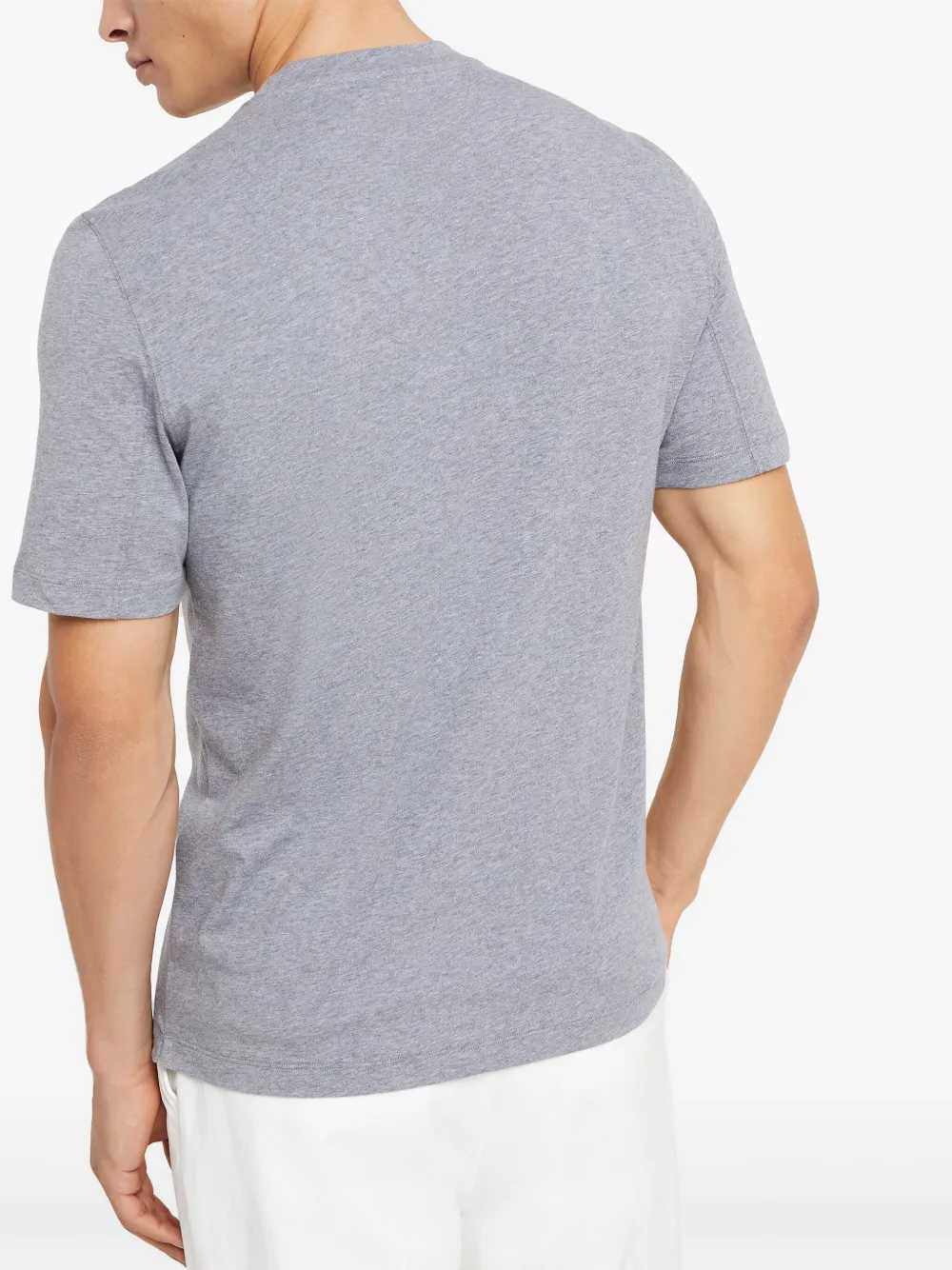 Brunello Cucinelli T-shirt mélange | T-shirt e canotte | Image 3