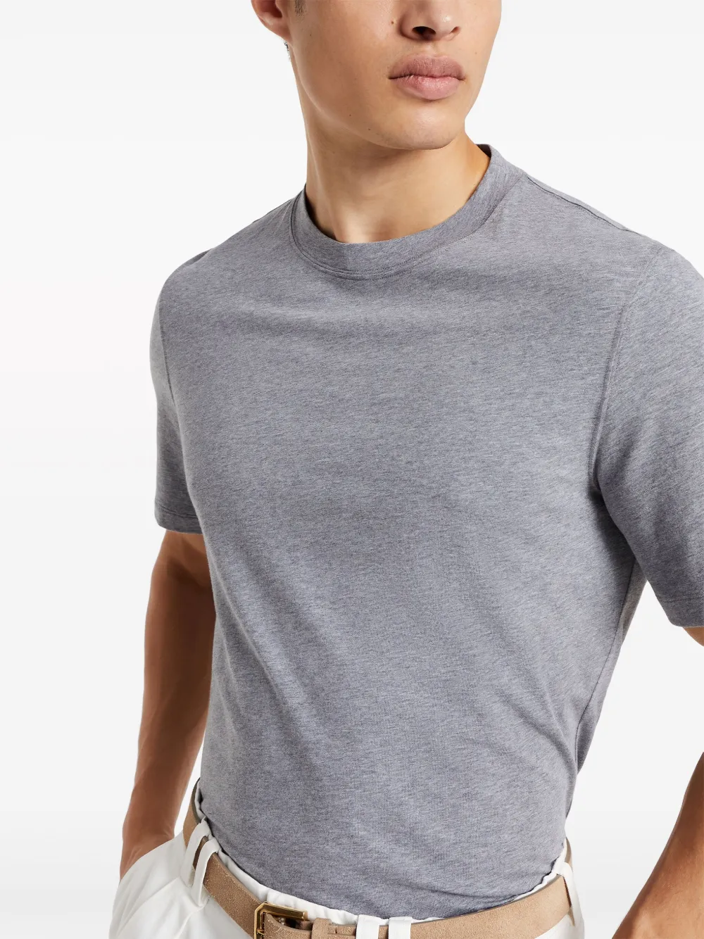 Brunello Cucinelli T-shirt mélange | Abbigliamento | Image 4
