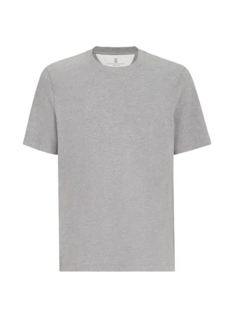 Brunello Cucinelli playera con efecto melange