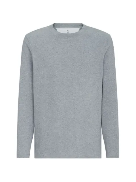 Brunello Cucinelli round-neck long-sleeve T-shirt