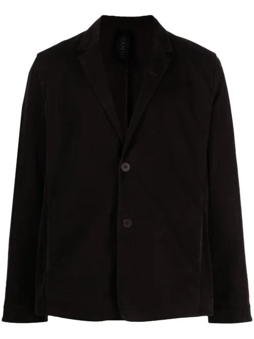 Blazer boutonné à revers crantés - Transit - Modalova