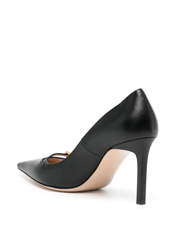 TOM FORD Angelina Leather Buckle Pumps Farfetch