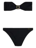 TOM FORD textured bandeau bikini set - Black