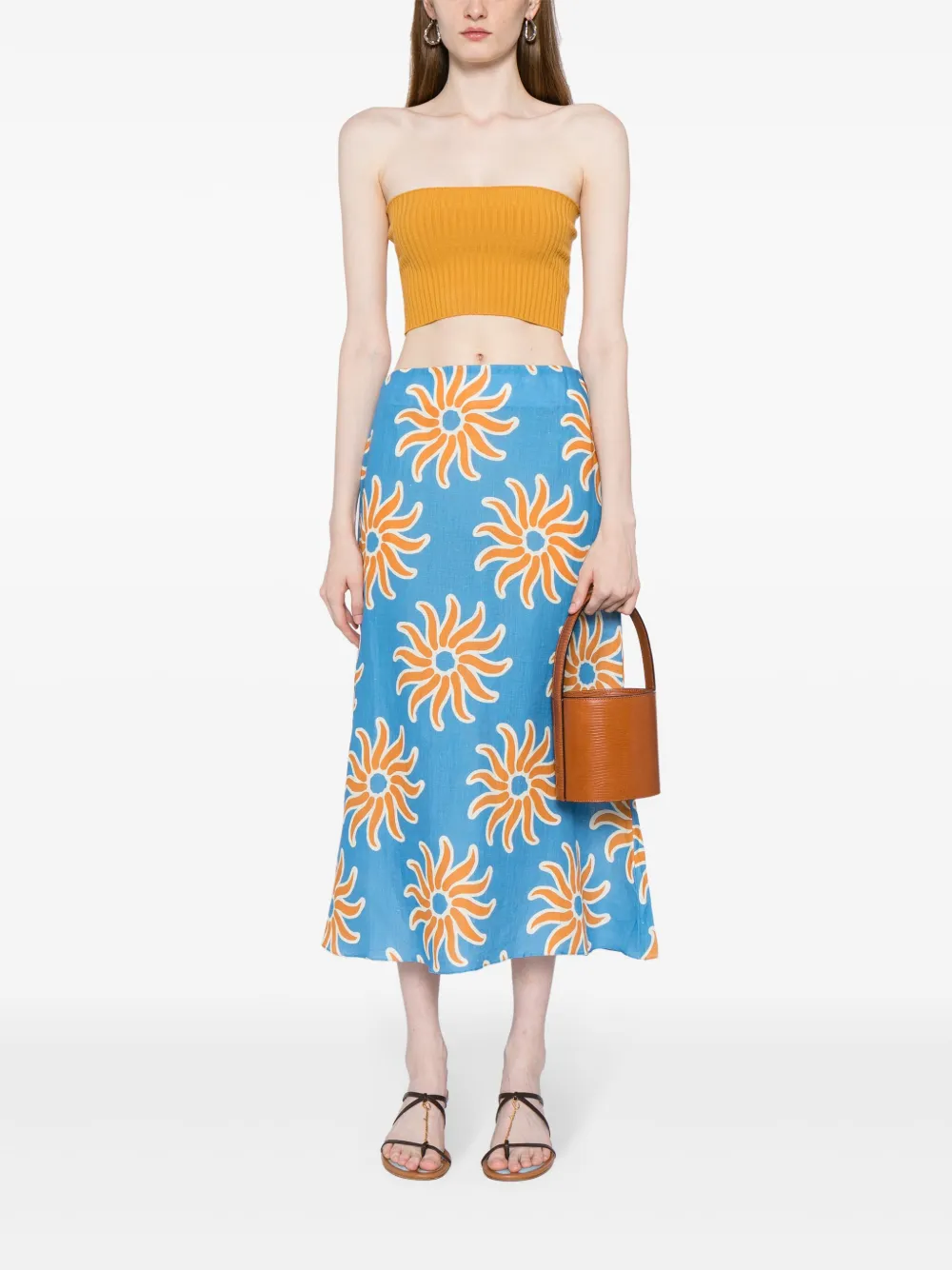 Cala de la Cruz Blouse met print - Veelkleurig
