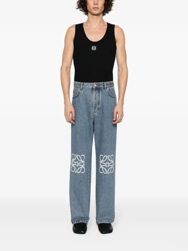 LOEWE アナグラム タンクトップ | ブラック | FARFETCH JP