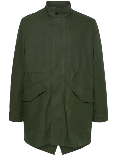 Maison Kitsuné military cotton parka