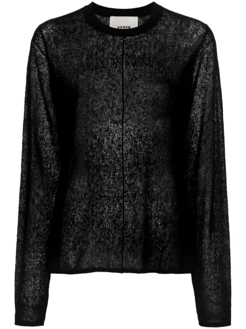 AERON Minnow semi-sheer jumper 