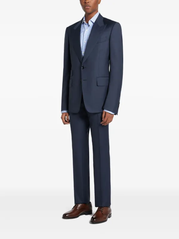 m 　TOM FORD ダークブルー チェック柄 スーツ 楽天市場】美品 TOM FORD トムフォード 裏地シルク混 チェック柄