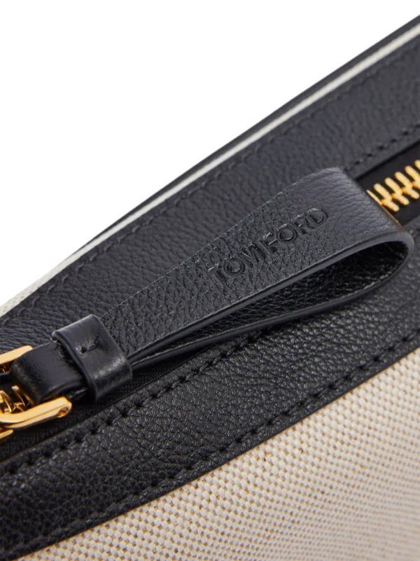 TOM FORD ロゴパッチ ショルダーバッグ ブラック TOM FORD ロゴパッチ ショルダーバッグ | ブラック | FARFETCH JP