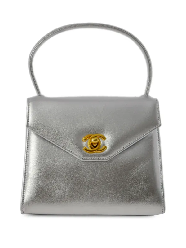 CHANEL Pre-Owned 1997 ココマーク ターンロック ハンドバッグ