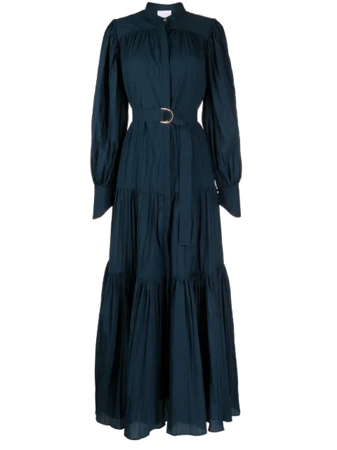 Acler Matthew pleated maxi dress