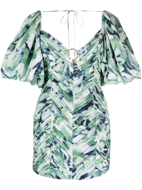 Acler Matthew abstract-print dress