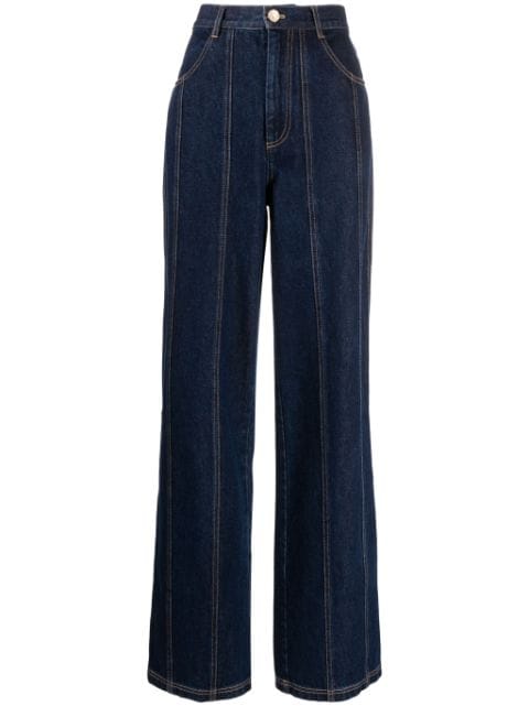 Acler Valleybrook wide-leg jeans