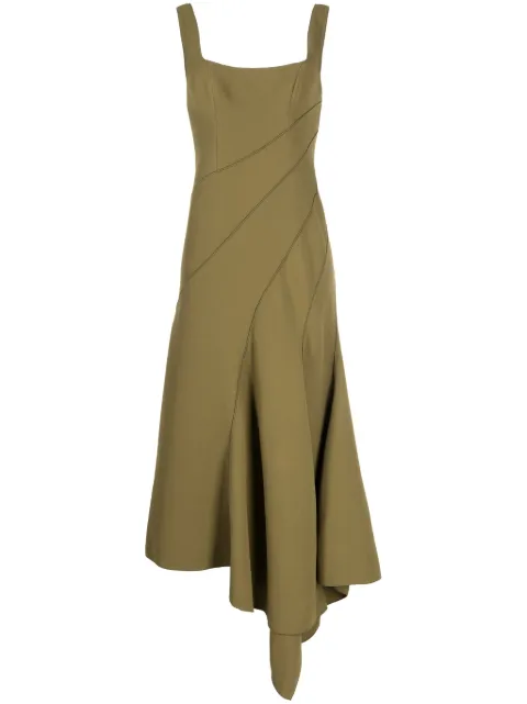 Acler Rowe panelled midi dress