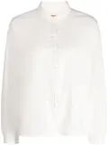 YMC Marianne long-sleeve shirt - Neutrals