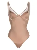 SPANX Shaping mesh-panel bodysuit - Brown