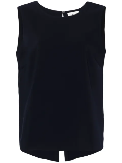 P.A.R.O.S.H. rear-slit cady blouse