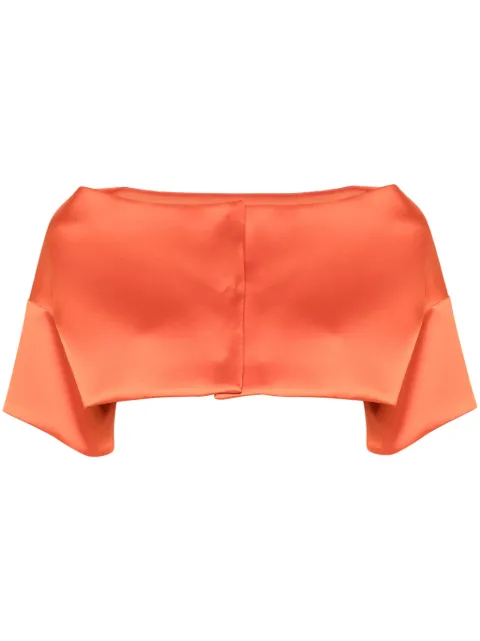 P.A.R.O.S.H. drop-shoulder cropped jacket