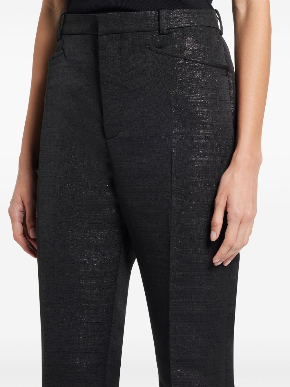 TOM FORD Broek van lurex Zwart