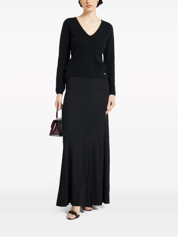 【送料&関税込】Tom Ford Knitted Skirt Tom Ford Belted herringbone wool-blend skirt - Dresses