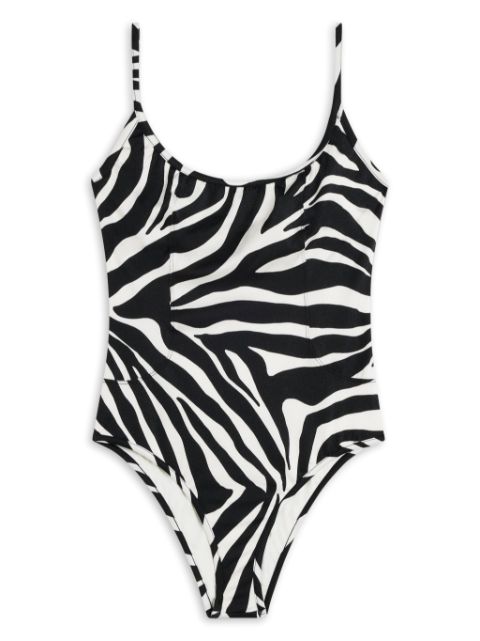 TOM FORD zebra print swimsuit