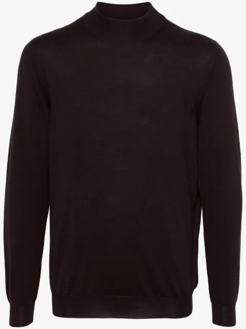 Kiton suéter con cuello de tortuga