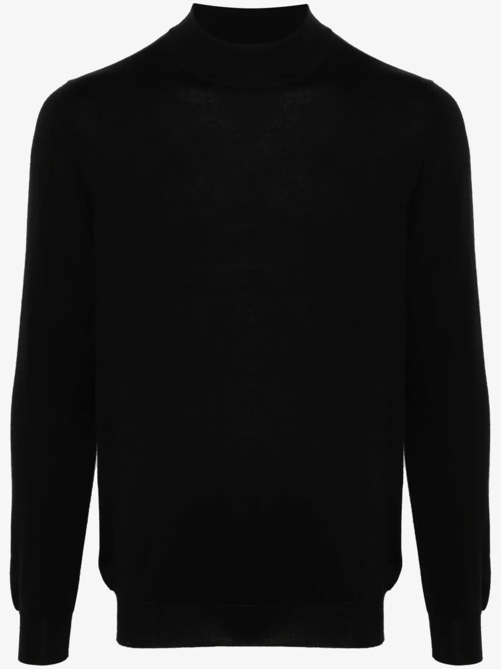 Kiton Pullover mit Stehkragen | Schwarz | Image 1