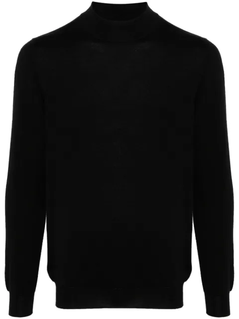 Kiton high-neck cashmere-silk jumper