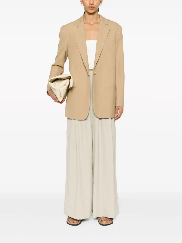 AERON Mercedes single-breasted Blazer | Neutrals | FARFETCH