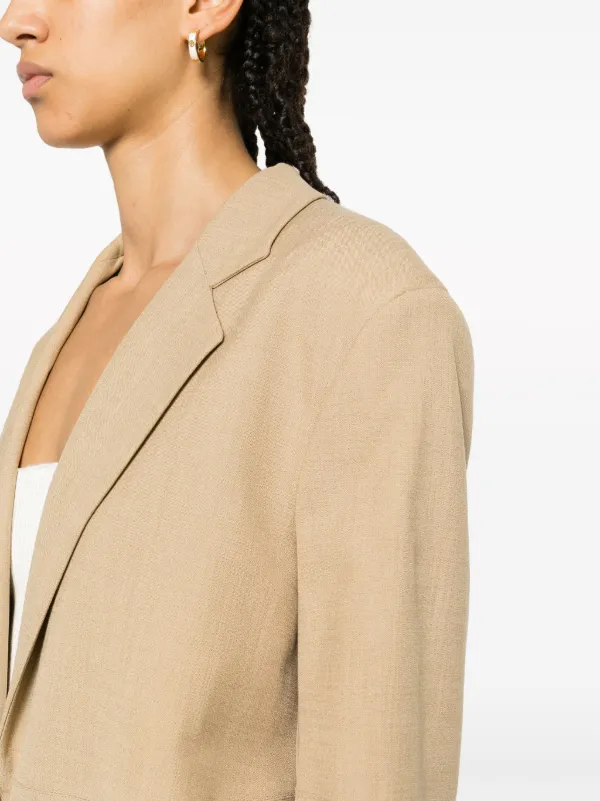AERON Mercedes single-breasted Blazer | Neutrals | FARFETCH
