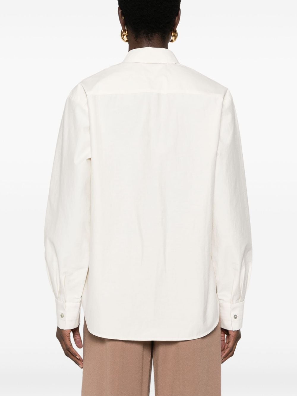 Shop Aeron Vidal Long-sleeve Shirt In Neutrals