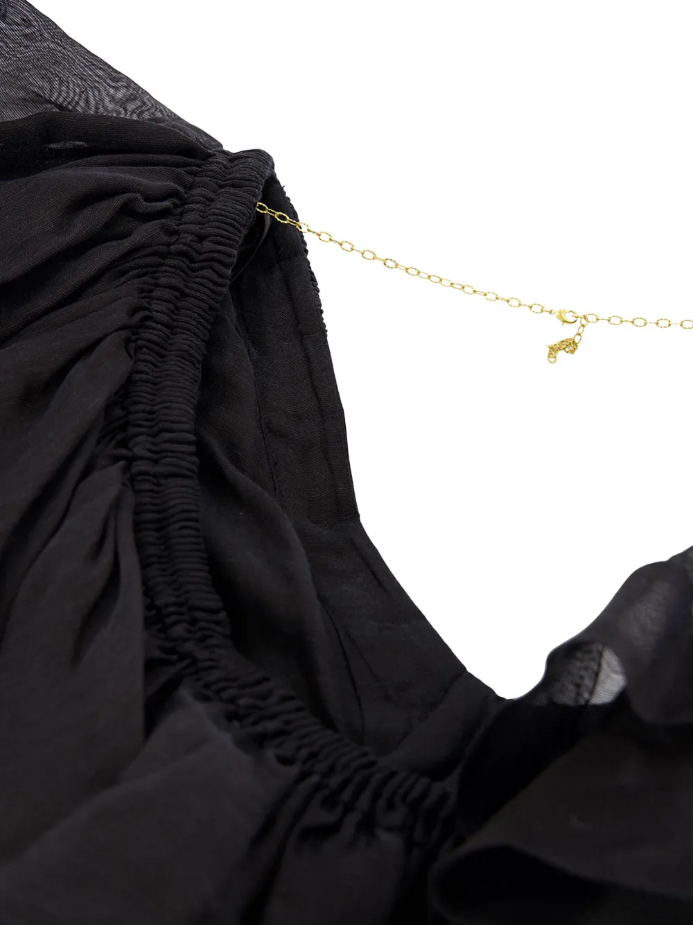 ZIMMERMANN Blouse met ruches Zwart