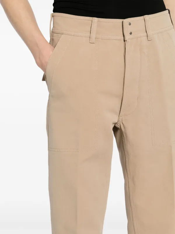 パンツ TOM FORD Pants with front pleats Beige PAW576FAX1216 TOM FORD straight-leg Trousers | Brown | FARFETCH