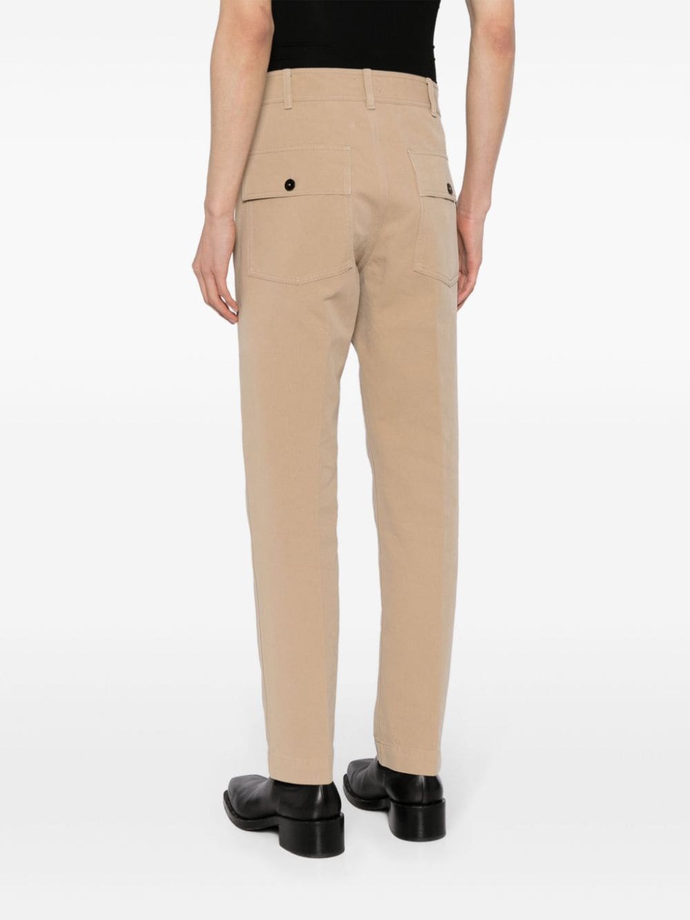 Shop Tom Ford Straight-leg Trousers In Brown