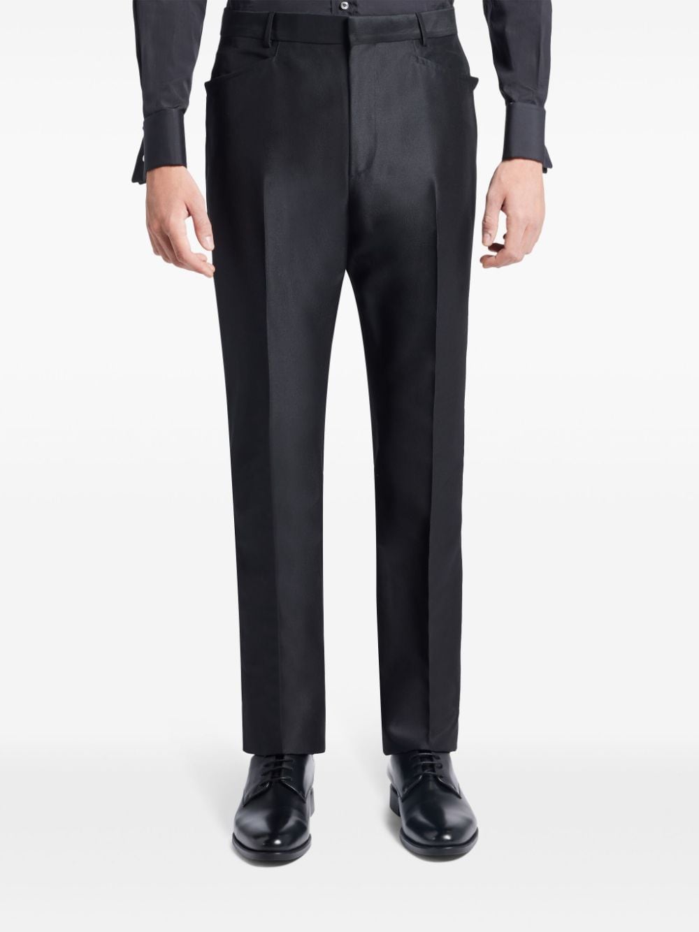 TOM FORD Straight pantalon Zwart