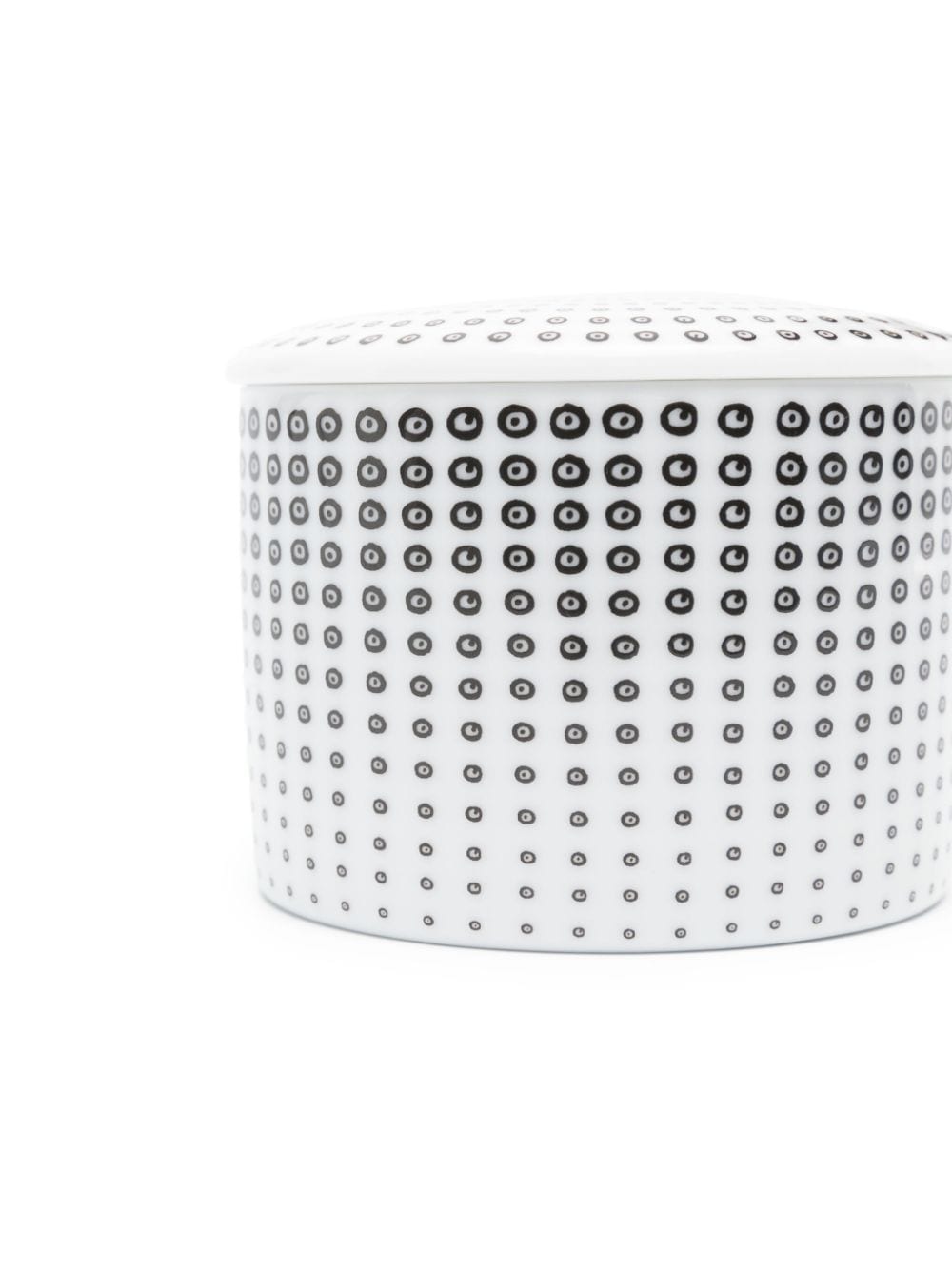 GINORI 1735 polka dot-print ceramic box - Wit