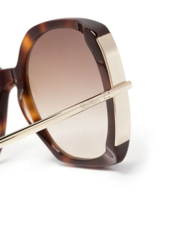 Max Mara Eyewear オーバーサイズフレーム サングラス