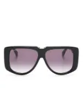 Max Mara Eyewear square-frame sunglasses - Black