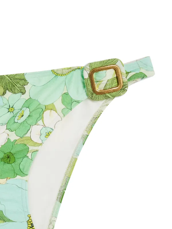 TOM FORD Floral Print Bikini Set | Blue | FARFETCH