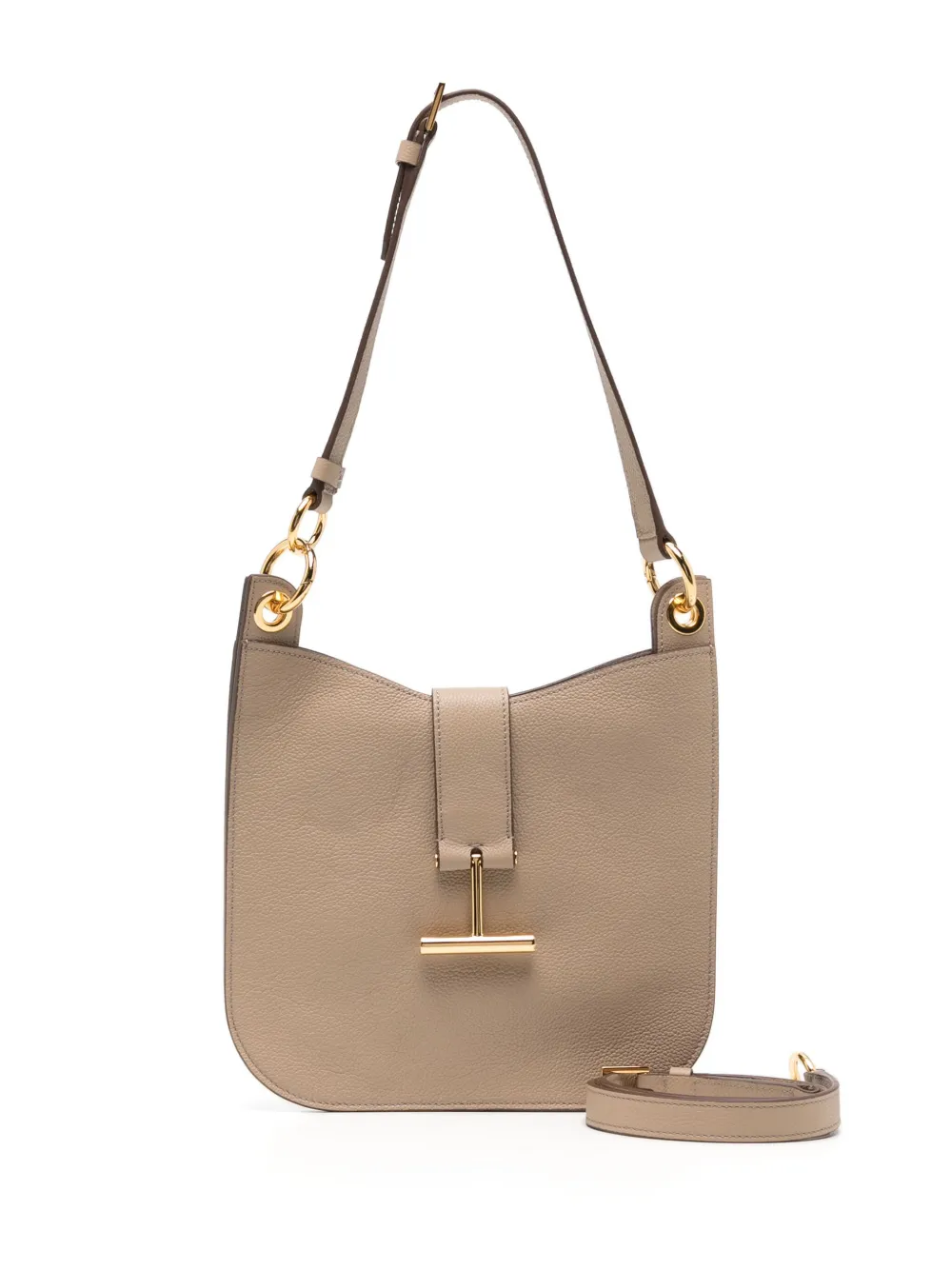 TOM FORD Small Tara Shoulder Bag | Brown | FARFETCH