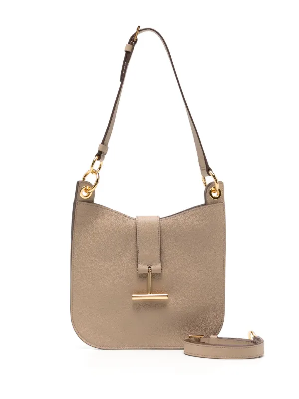 TOM FORD Small Tara Shoulder Bag | Brown | FARFETCH