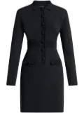 TOM FORD knitted polo minidress - Black