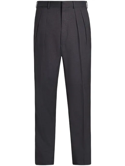 TOM FORD pleated silk trousers