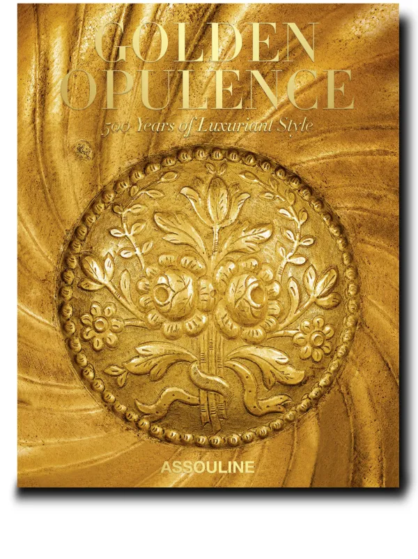Assouline Livro Golden Opulence: 500 Years Of Luxuriant Style