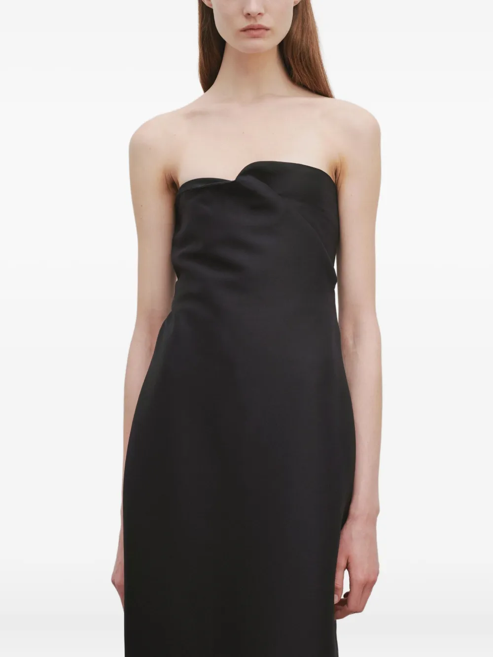 The Row Bardon maxi-jurk Zwart