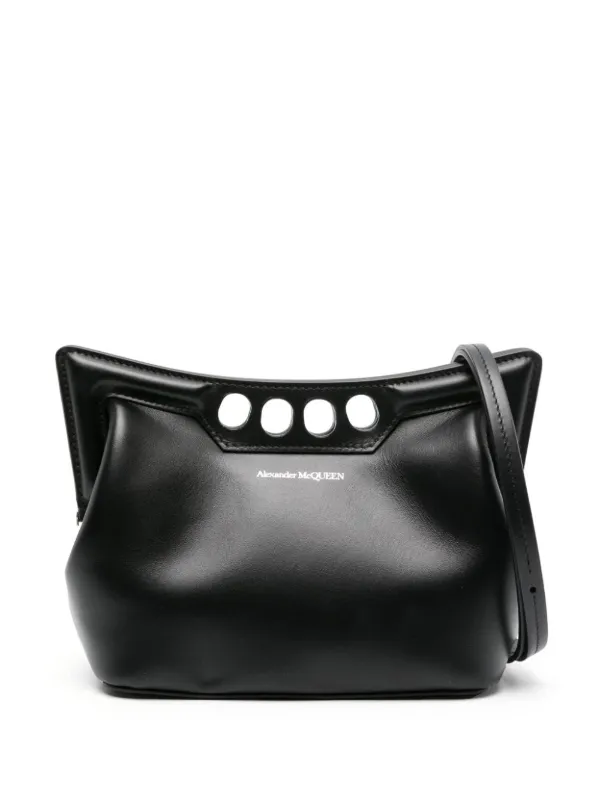 alexander mcqueen_The Peak クラッチバッグ_mini Alexander McQueen The Peak クラッチバッグ ミニ | ブラック