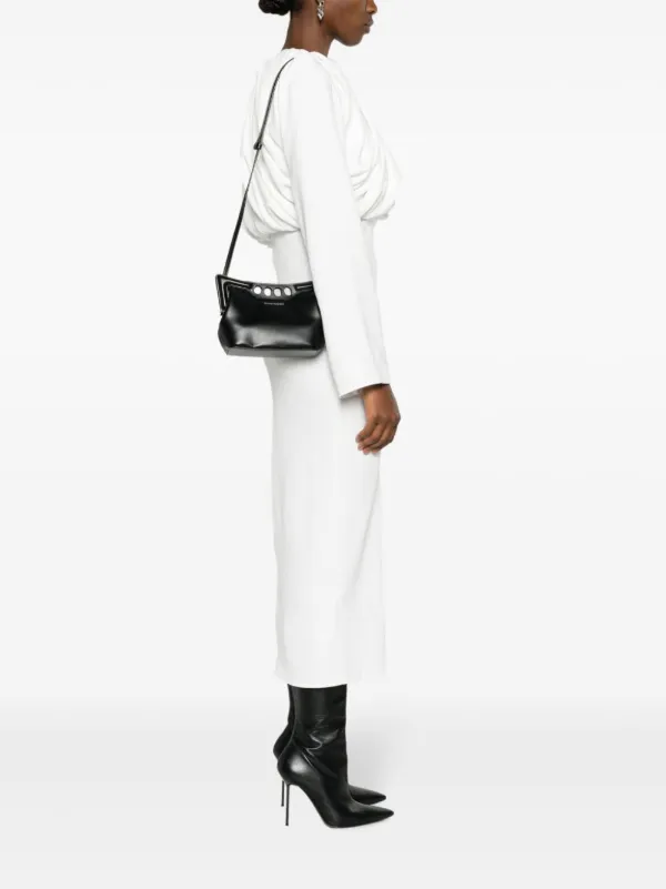 alexander mcqueen_The Peak クラッチバッグ_mini Alexander McQueen The Peak クラッチバッグ ミニ | ブルー