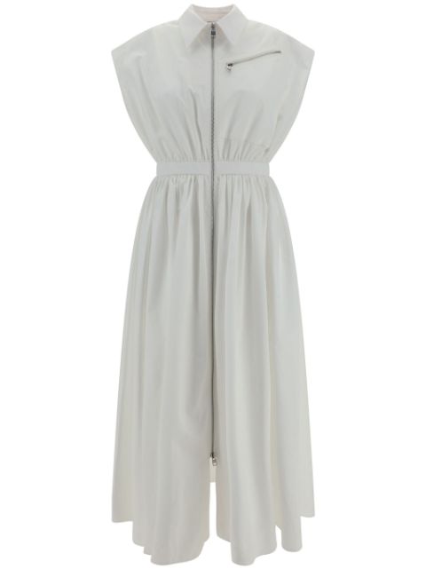 Alexander McQueen belted cotton shirtdress Women